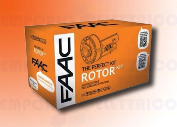 faac kit motorisation rideaux métalliques rotor kit perfect 109940