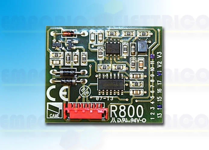 came carte de décodage et de gestion sélecteurs à clavier 001r800 r800