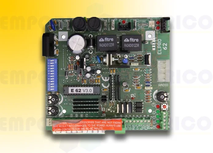 fadini carte du programmateur elpro 62 230v 620l