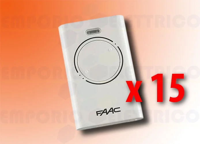 faac 15 x télécommande 2 canaux xt2 433 slh lr 787007