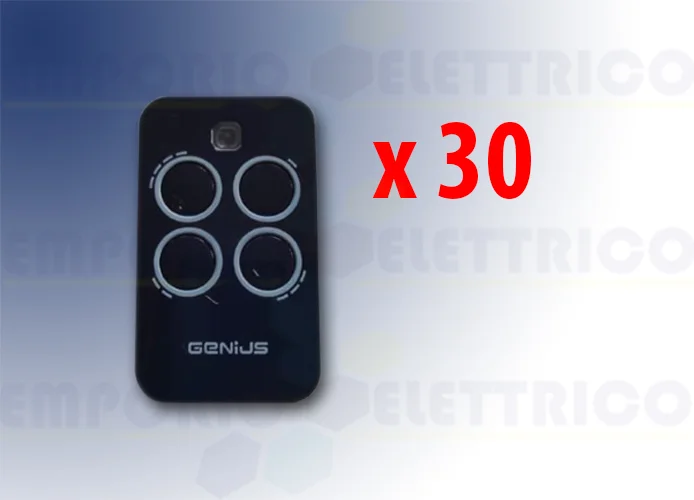 genius 30 x télécommande 4 canaux 433mhz jlc echo tx4 6100334