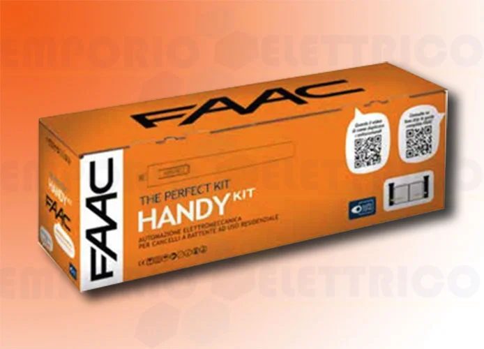 faac kit motorisation 24v handy kit perfect 105915fr