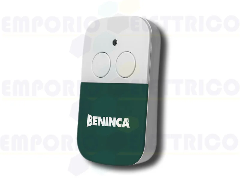 beninca émetteur 2 canaux arc rolling code 433 mhz happy.2va 9863202
