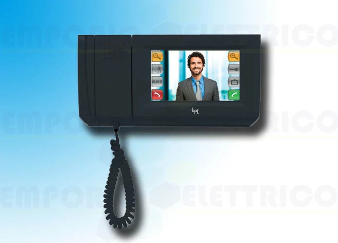 came bpt poste de concierge avec combiné lcd noir mitho sb nf 62940020