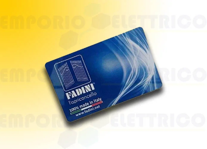 fadini dispositif transpondeur format badge couleur bleue 694l