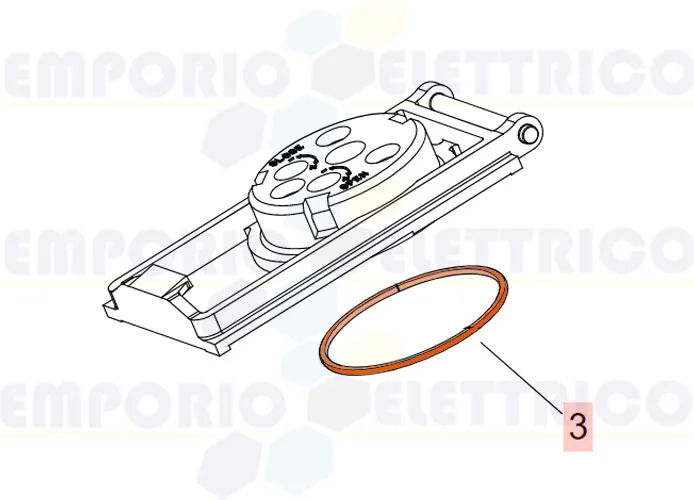 faac pièce détachée joint or 41x1,78 (or 2162) 7090865