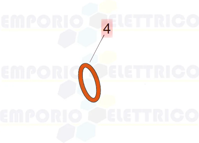 faac pièce détachée joint or 15,60x1,78 (2062) 7090290015