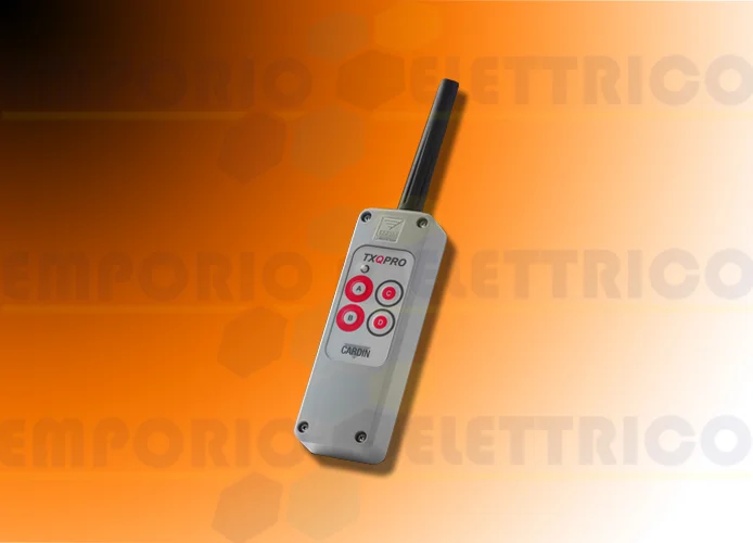 cardin émetteur 4 fonctions 868mhz txqpro486-4a