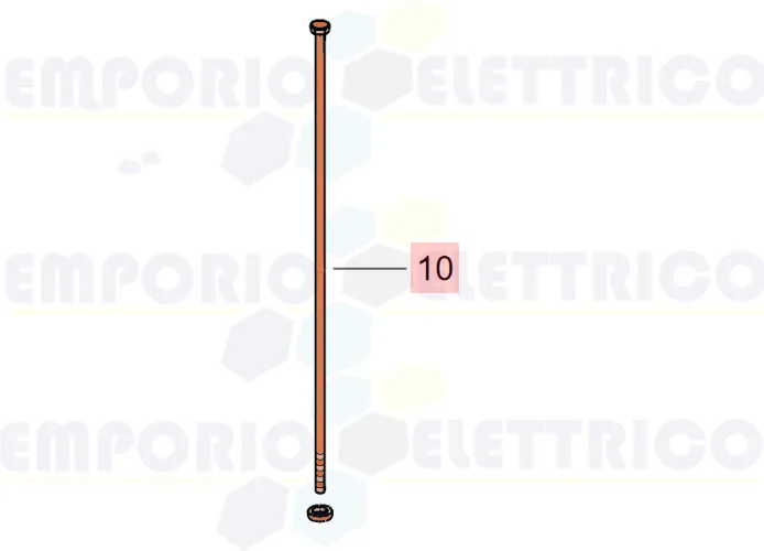 faac pièce détachée vis piston 400 ped/750 '88 7019145