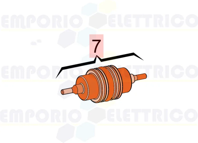 faac pièce détachée piston de commutation +o-ring (418748) 63003459