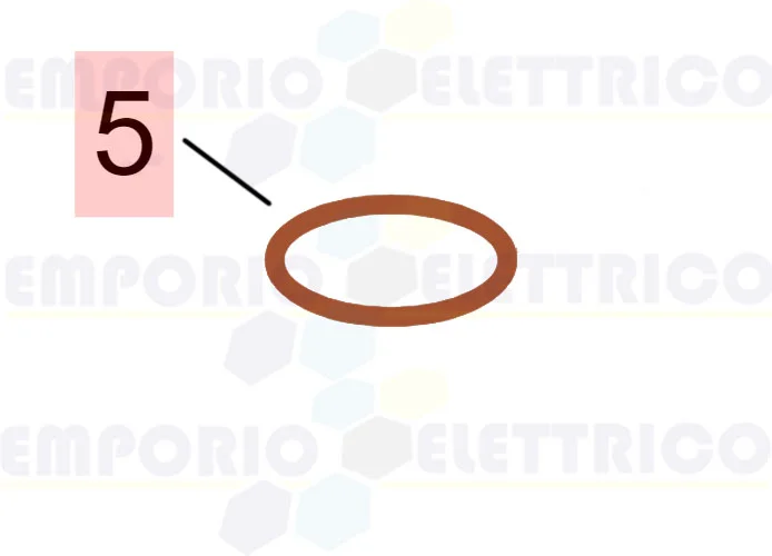 faac pièce détachée o-ring 2,62x56,82 nb70 7090620025