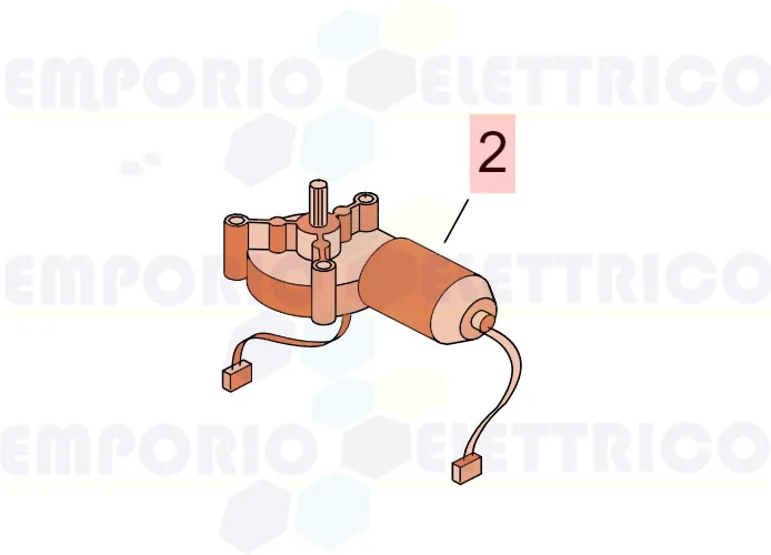 faac pièce détachée moteur d600/zodiac 60 7706105