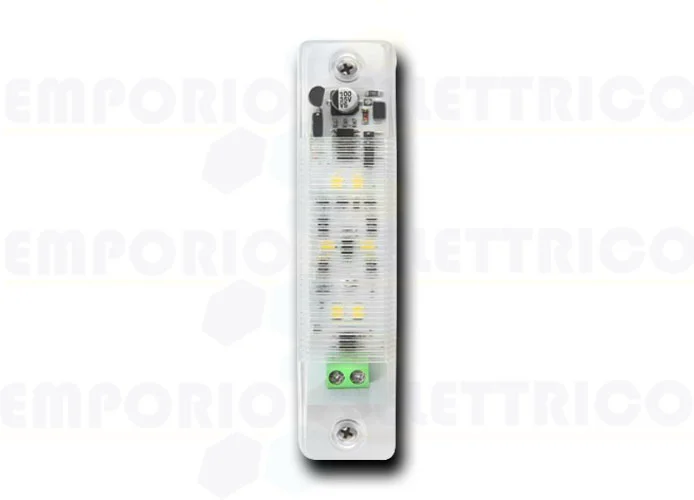 nologo clignotant à led mini 12/24 blanc transparent flash-incl