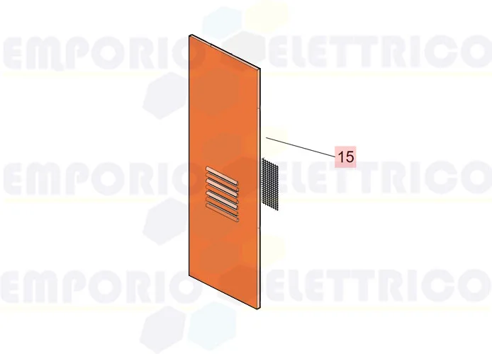 faac pièce détachée porte emballage 642 inox 72706515