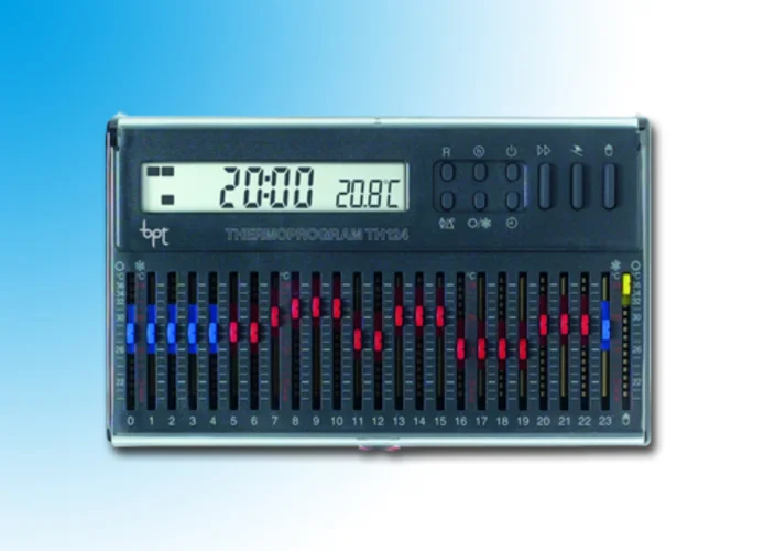 came bpt chronothermostat numérique avec curseurs th/124.01 gr 69403610