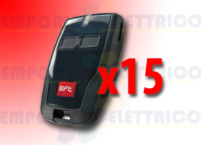 bft 15 x télécommande 2 canaux 433 mhz mitto b d111904