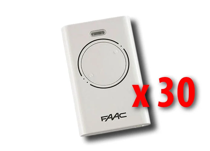 faac 30 x télécommande 2 canaux xt2 433 slh lr 787007