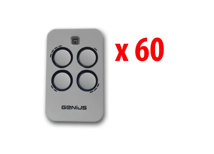 genius 60 x télécommande 4 canaux 868mhz jlc kilo tx4 6100333