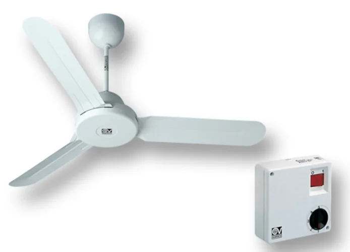 vortice kit ventilateur plafond nordik design is 160/60" blanc 61460 ev61460a