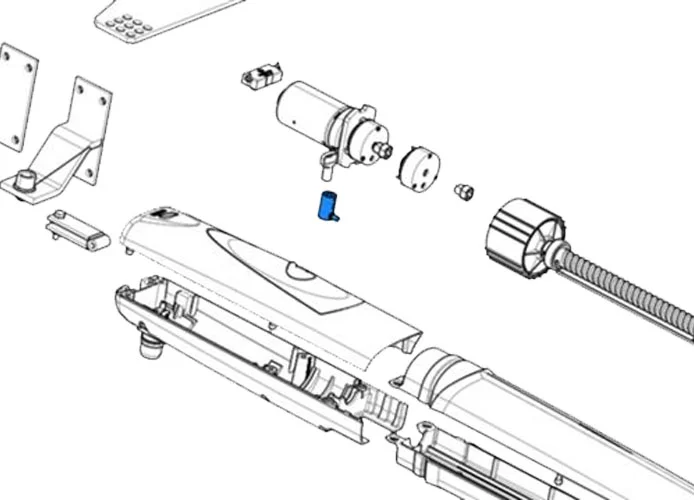 came pièce détachée cylindre serrure a180 axo 119rid141