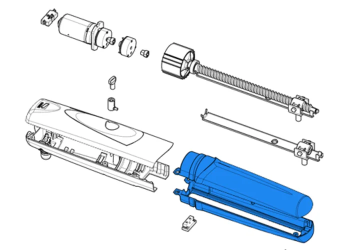 came pièce détachée groupe tiges inférieur supérieur axo 3/4 88001-0144