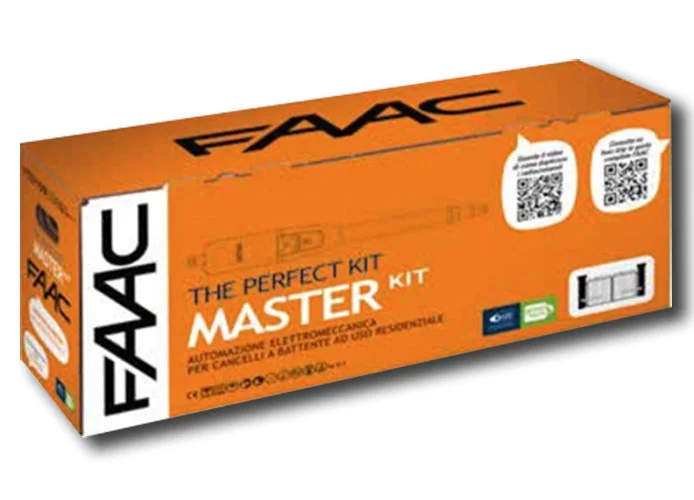 faac kit motorisation 230v master kit perfect 105910fr