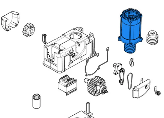 came pièce détachée moteur électrique bk 88001-0086