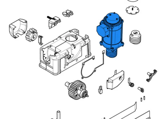 came pièce détachée moteur électrique bk 88001-0205