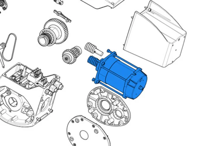 came pièce détachée du groupe moteur c-bx 119ricx034