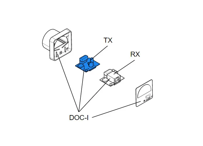 came pièce détachée carte électronique tx doc-i 119rir016