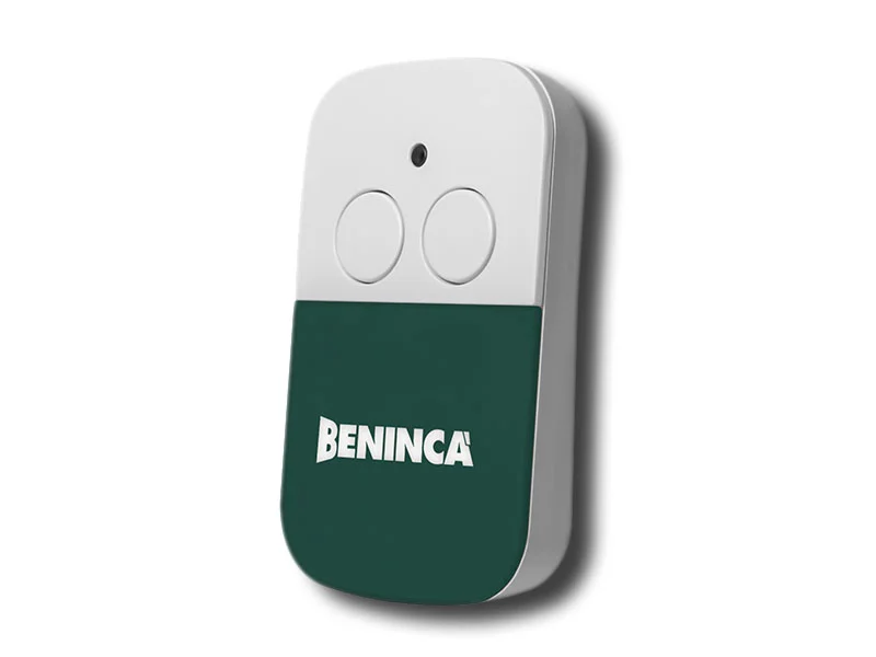 beninca émetteur 2 canaux arc rolling code 433 mhz happy.2va 9863202
