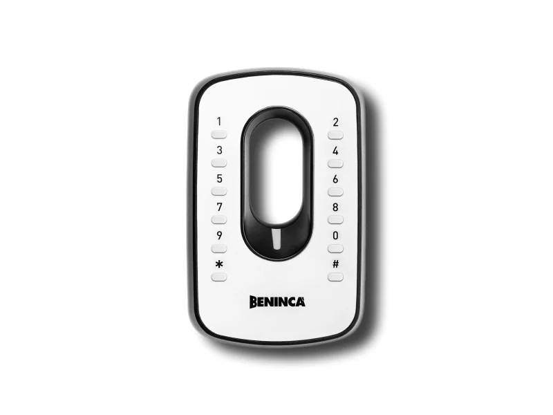 beninca clavier numérique en aluminium câblé iri.kpad-c 9760032