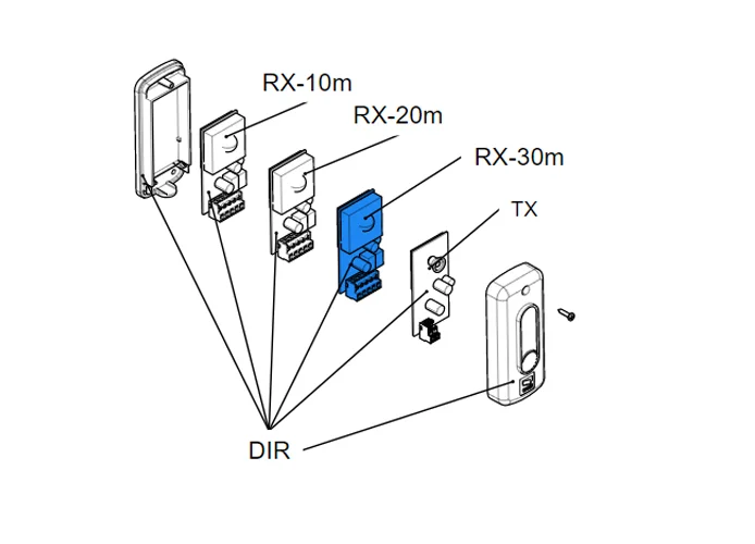 came pièce détachée carte électronique rx dir30 119rir139