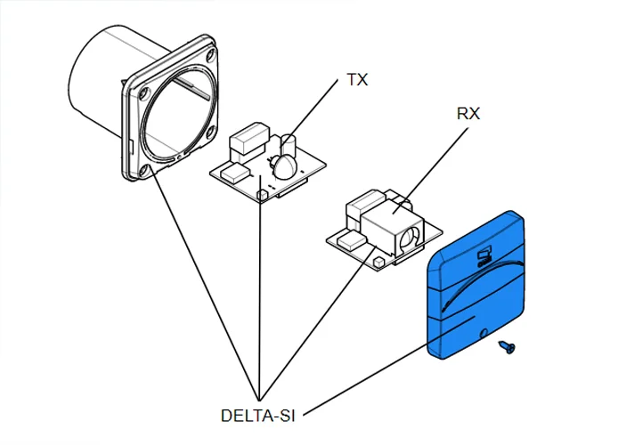 came pièce détachée couvercle frontal delta-si 119rir392