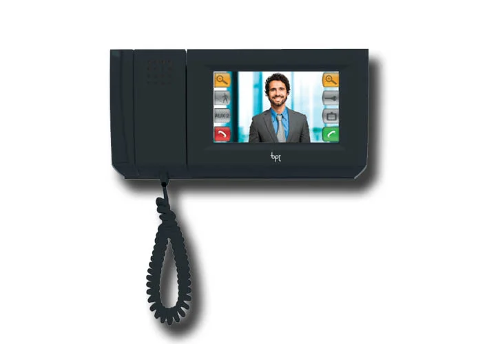 came bpt poste de concierge avec combiné lcd noir mitho sb nf 62940020