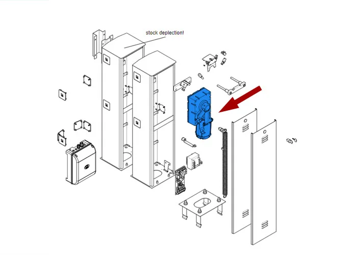 came pièce détachée motoréducteur gard 2500 119rig201 