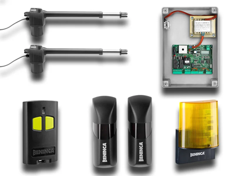 beninca kit automatisme pour portails battants 24vdc kbill4024 959002418