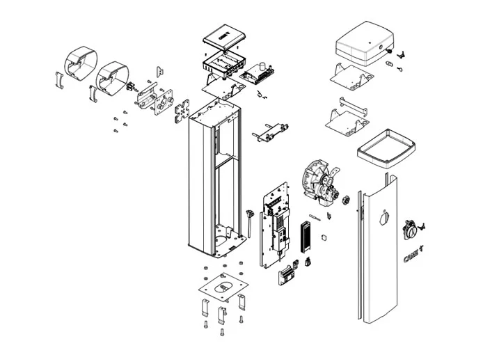 came page pièces détachées pour barrières gpx40mgp