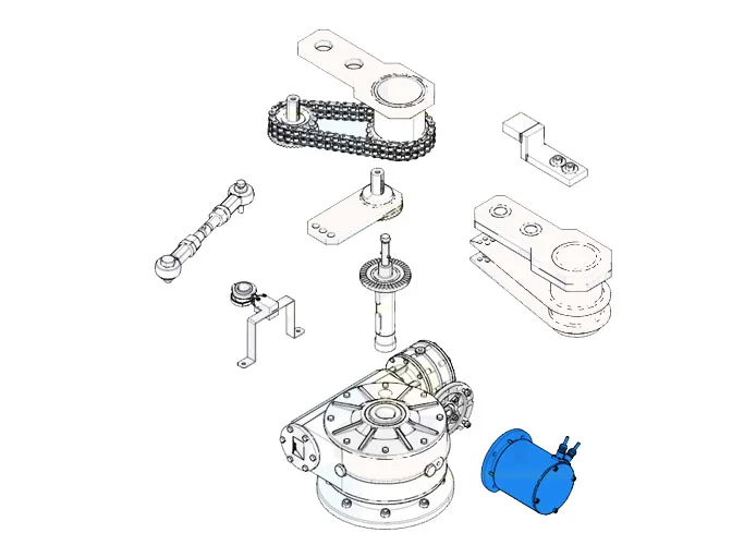 came pièce détachée groupe moteur frog-ms 119ria081