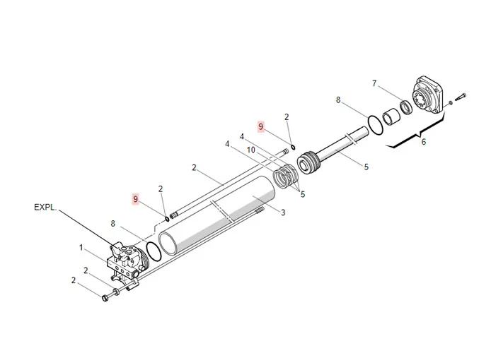 faac pièce détachée joint orm 6x1,5 (0060-15) 7090815