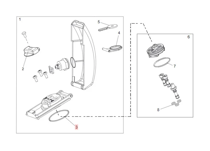 faac pièce détachée joint or 41x1,78 (or 2162) 7090865