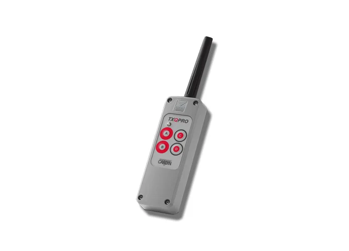 cardin émetteur 4 fonctions 868mhz txqpro486-4a