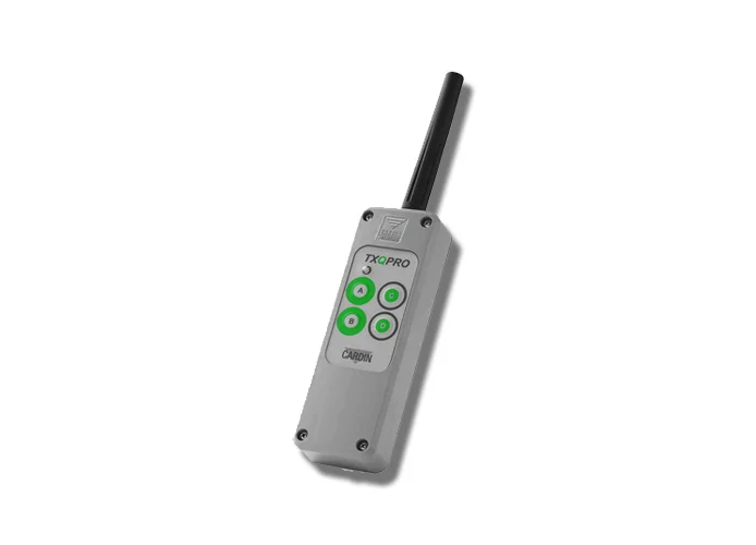 cardin émetteur 4 fonctions 868mhz txqpro508-4a