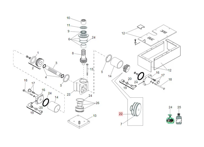 faac pièce détachée bague piston e/gt 70x65-9,7/102 7049195