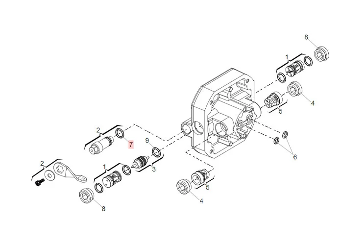 faac pièce détachée joint o-ring  6,75x1,78 ( 106) 7090030015