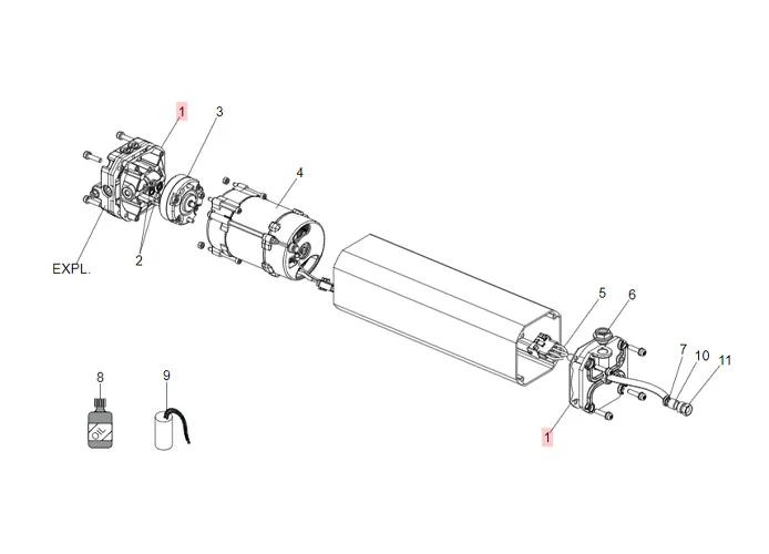 faac pièce détachée joint réservoir s800 63003171