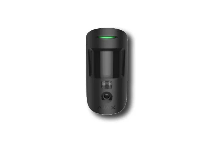 ajax détecteur de mouvement wireless noir motioncam (phod) 39289