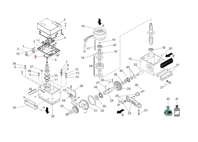 faac pièce détachée o-ring 2,62x56,82 nb70 7090620025