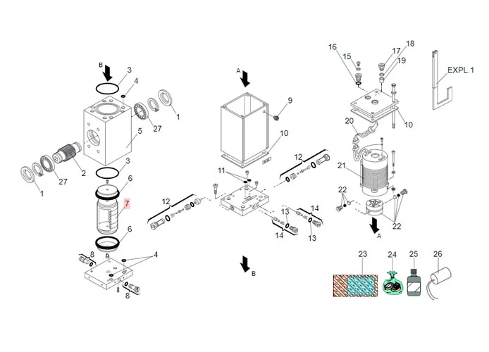 faac pièce détachée piston crémaillère 560 - 580 - 630 716081