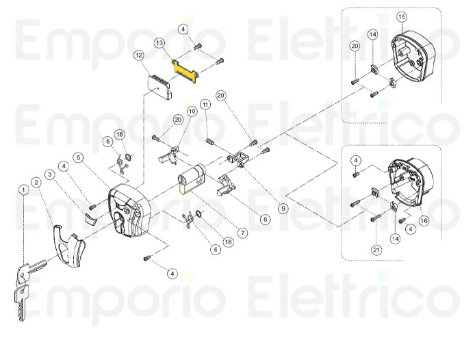 fadini pièce détachée plaque de fixation petite carte pour chis-e 37 37213